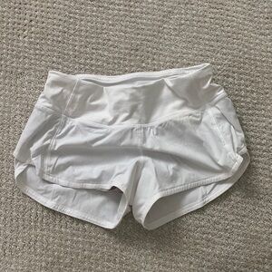 Size 0, white, lululemon speed ups